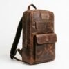 Sac à dos ordinateur en cuir